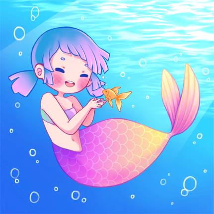 Mermaid Illustration